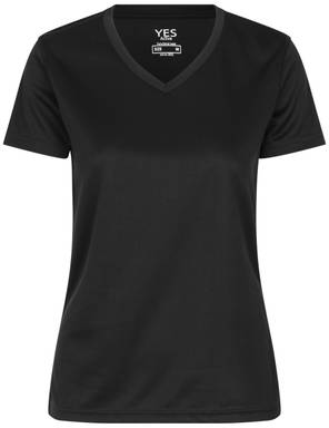 ID YES Active dames sportshirt 2032 - Black