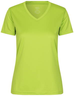 ID YES Active dames sportshirt 2032 - Lime