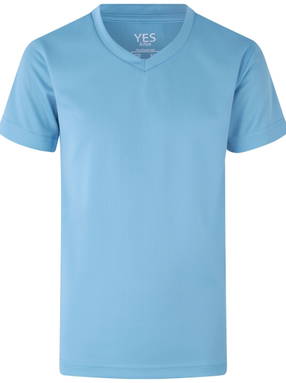 ID YES Active Kinder-Sportshirt 42030 - Cyan