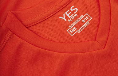 ID YES Active Kinder-Sportshirt 42030 - Orange