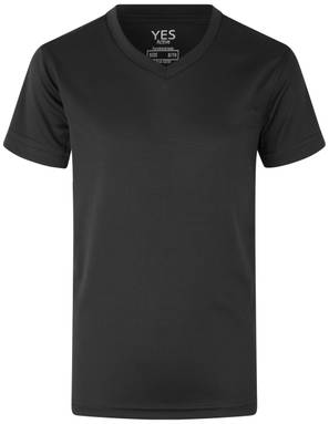 ID YES Active Kinder-Sportshirt 42030 - Schwarz