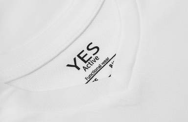 ID YES Active Kinder-Sportshirt 42030 - Weiß