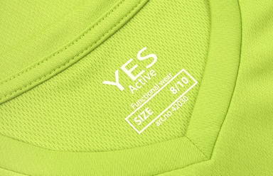 ID YES Active Kinder-Sportshirt 42030 - Kalk