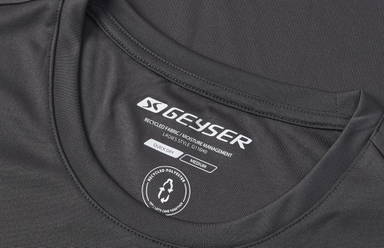T-shirt de sport GEYSER femmes essential G11040 - Gris anthracite