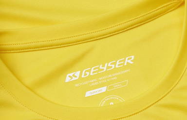 T-shirt de sport GEYSER femmes essential G11040 - Jaune