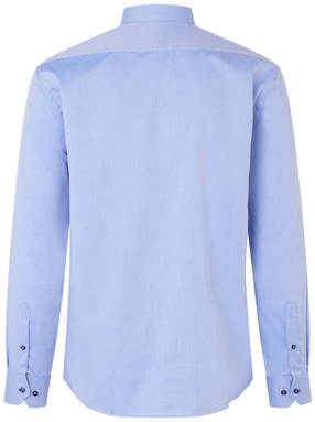 SEVEN SEAS feiner Twill Kontrast moderne Passform Hemd S370 - Hellblau