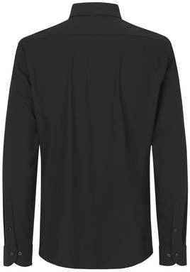 SEVEN SEAS modern fit Hybrid Stretch Hemd S50 - Schwarz
