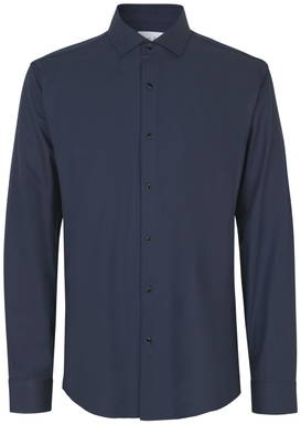 SEVEN SEAS modern fit Hybrid Stretch Hemd S50 - Marineblau