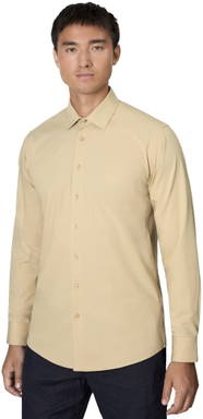 SEVEN SEAS modern fit Hybrid Stretch Hemd S50 - Sand