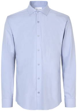 SEVEN SEAS modern fit Hybrid Stretch Hemd S50 - Hellblau
