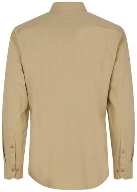 SEVEN SEAS Slim Fit Hybrid Stretch Hemd S51 - Sand