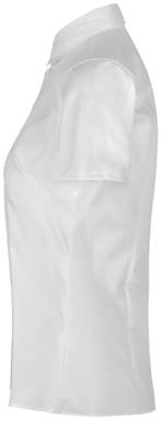 SEVEN SEAS Fine Twill modern fit Damenhemd mit kurzen Ärmeln S721 - Weiß