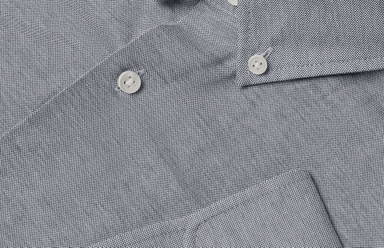 SEVEN SEAS The Jersey skjorta med modern passform S84 - Grå