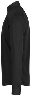SEVEN SEAS The Jersey skjorta med modern passform S84 - Svart