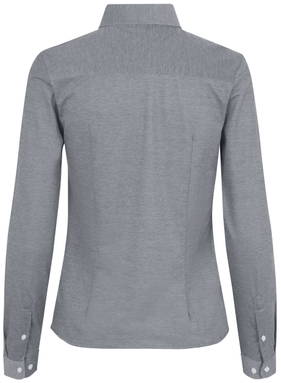 SEVEN SEAS The Jersey modern fit dames overhemd S85 - Grijs
