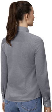 SEVEN SEAS The Jersey modern fit dames overhemd S85 - Grijs