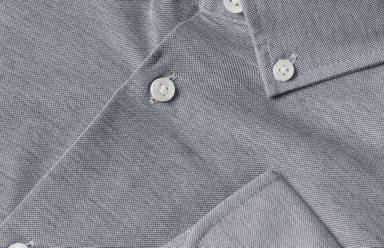 SEVEN SEAS The Jersey slim fit Hemd S86 - Grau