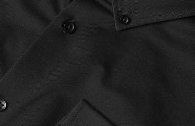 SEVEN SEAS The Jersey slim fit Hemd S86 - Schwarz
