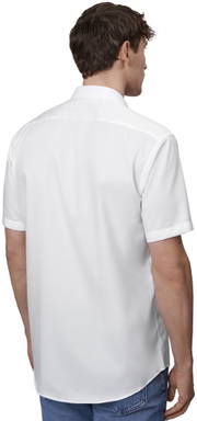 SEVEN SEAS Fine Twill modern fit Hemd mit kurzem Ärmel SS254 - Weiß