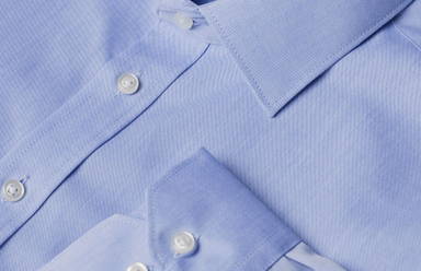 Chemise ajustée SEVEN SEAS Fine Twill SS30 - Bleu clair