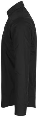 Chemise ajustée SEVEN SEAS Fine Twill SS30 - Noir