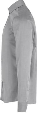 Chemise ajustée SEVEN SEAS Fine Twill SS30 - Gris argenté