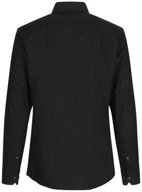 Chemise ajustée SEVEN SEAS Fine Twill SS30 - Noir