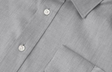 Chemise ajustée SEVEN SEAS Fine Twill SS30 - Gris argenté
