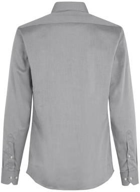 Chemise ajustée SEVEN SEAS Fine Twill SS30 - Gris argenté