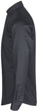 Camisa de corte justo SEVEN SEAS Royal Oxford slim fit SS311 - Carvão