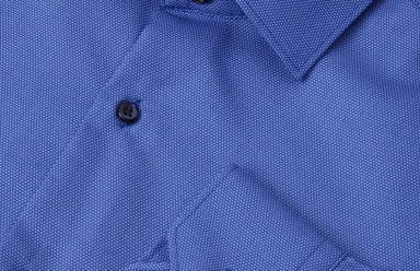 Camisa de corte justo SEVEN SEAS Royal Oxford slim fit SS311 - Azul francês