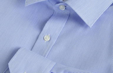 Camicia slim fit SEVEN SEAS Fine Twill California SS37 - Azzurro chiaro