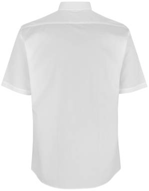 SEVEN SEAS Poplin modern fit Hemd mit kurzen Ärmeln SS410 - Weiß