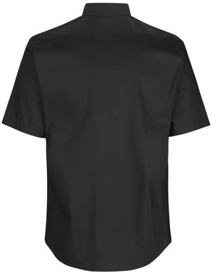 SEVEN SEAS Poplin modern fit Hemd mit kurzen Ärmeln SS410 - Schwarz