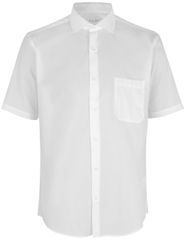 SEVEN SEAS Poplin modern fit overhemd met korte mouwen SS410