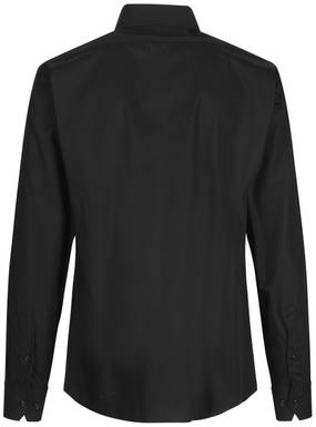 Camicia SEVEN SEAS Poplin vestibilità moderna SS7 - Nero