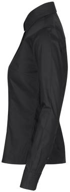 SEVEN SEAS Poplin moderne pasvorm dame skjorte SS710 - Sort