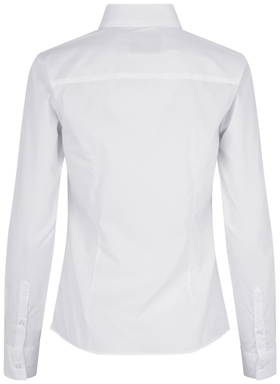 SEVEN SEAS Poplin moderne pasvorm dame skjorte SS710 - Hvid