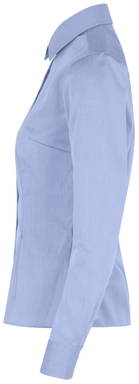 SEVEN SEAS Fine Twill modern fit dames overhemd SS720 - Lichtblauw