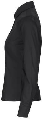 SEVEN SEAS Fine Twill modern fit dames overhemd SS720 - Zwart