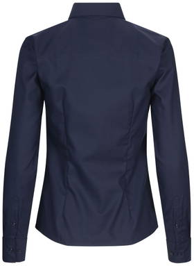 SEVEN SEAS Fine Twill modern fit dames overhemd SS720 - Marine