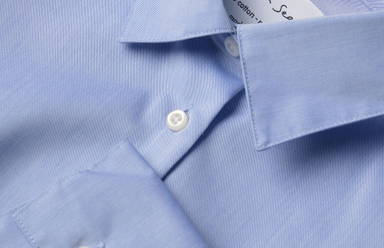 SEVEN SEAS Fine Twill modern fit dames overhemd SS720 - Lichtblauw