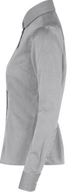 SEVEN SEAS Fine Twill modern fit dames overhemd SS720 - Silver grey