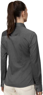 SEVEN SEAS Fine Twill California modern fit women's shirt SS730 - Dark grey