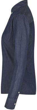 SEVEN SEAS Soft Denim modern fit Damenhemd SS770 - Indigo