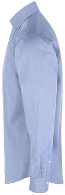 ID SEVEN SEAS Fine Twill camisa de corte moderno SS8 - Azul claro