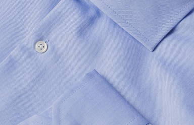 ID SEVEN SEAS Fine Twill camisa de corte moderno SS8 - Azul claro