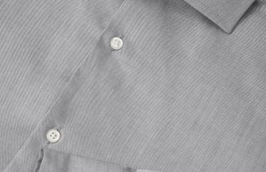 ID SEVEN SEAS Fine Twill camisa de corte moderno SS8 - Cinza prateado