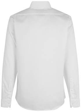 ID SEVEN SEAS Fine Twill camisa de corte moderno SS8 - Branco