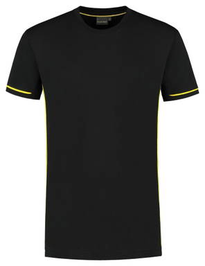 Santino T-shirt Cal plus - Black / yellow